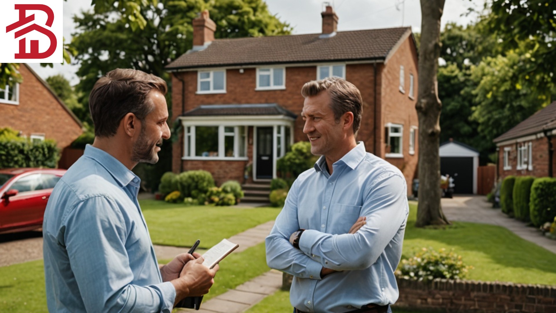 Local resident explaining various reasons for selling their Birmingham house fast to Bama Home Buyer representative